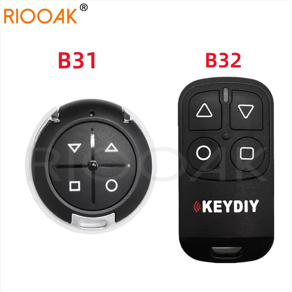5pcs KEYDIY KD B31 B32 4 Buttons General Garage Door Remote Key for KD900 KD-MAX KD-X2/KD MINI Remote Generater Accessories