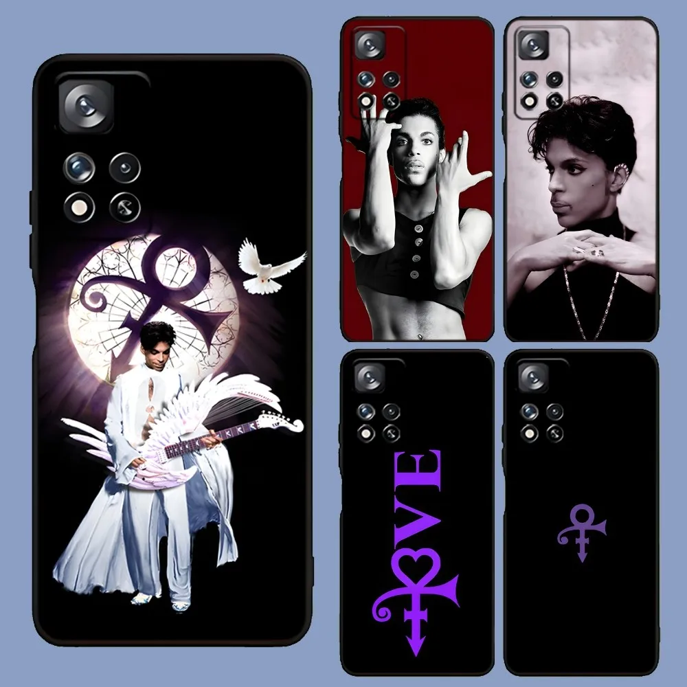 

Prince Rogers Nelson Phone Case For Samsung Galaxy A13,A21s,A22,A31,A32,A52,A53,A71,A80,A91 Soft Black Cover