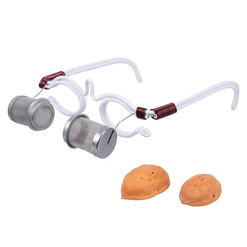 

1Pc Eye Moxa Massager Moxibustion Spectacle Frames Useful Walnut Moxibustion