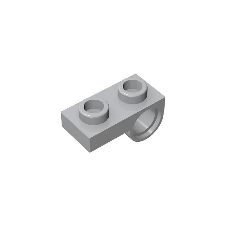 POLYROYAL Building Blocks Technical Parts 1x2 with a hole plate on the bottom side Compatible With brands toy for children 18677
