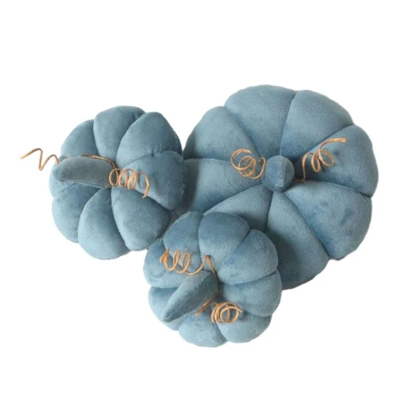 

1 Set Colorful Newborn Photography Props Pumpkin Decoration for Different Scenes 15UB