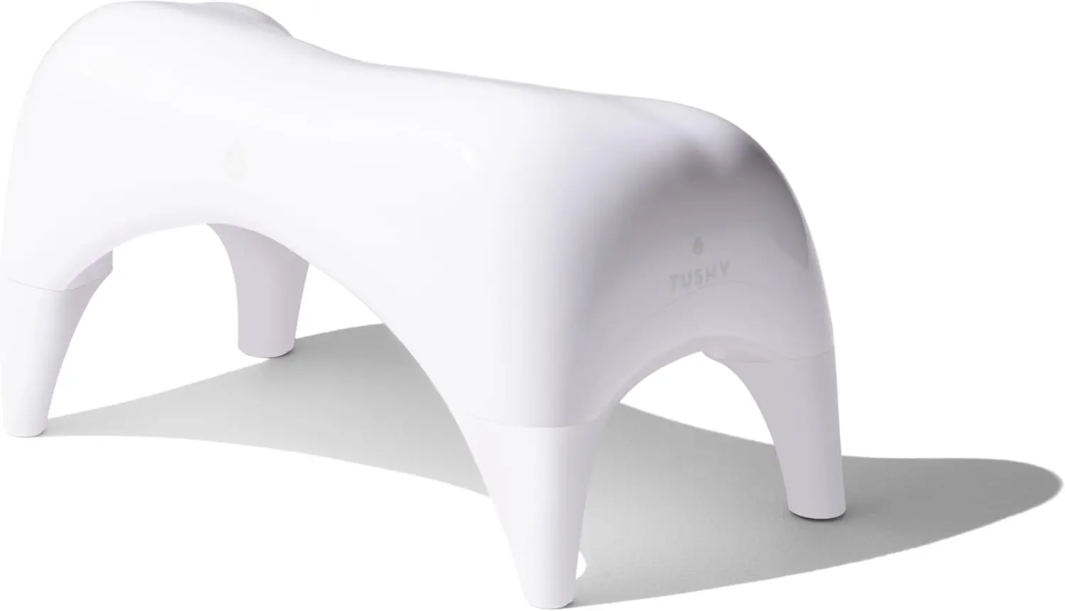 

Squatting Toilet Stool for Better Bowel Health, Reduces Strain & Constipation, 9" Tall in White