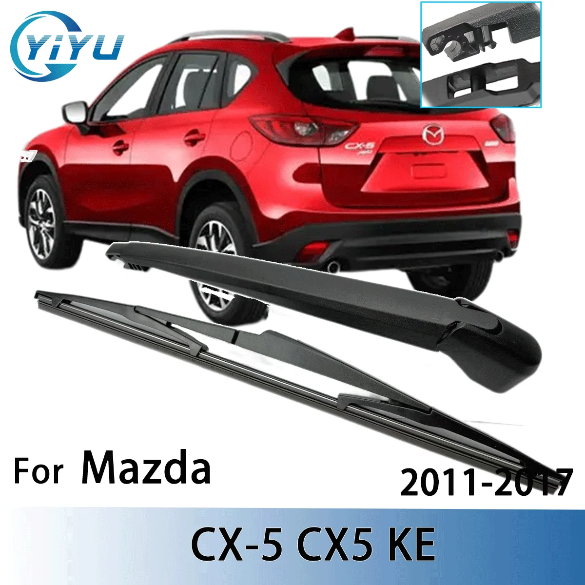 1/2PCS Rear Windscr…