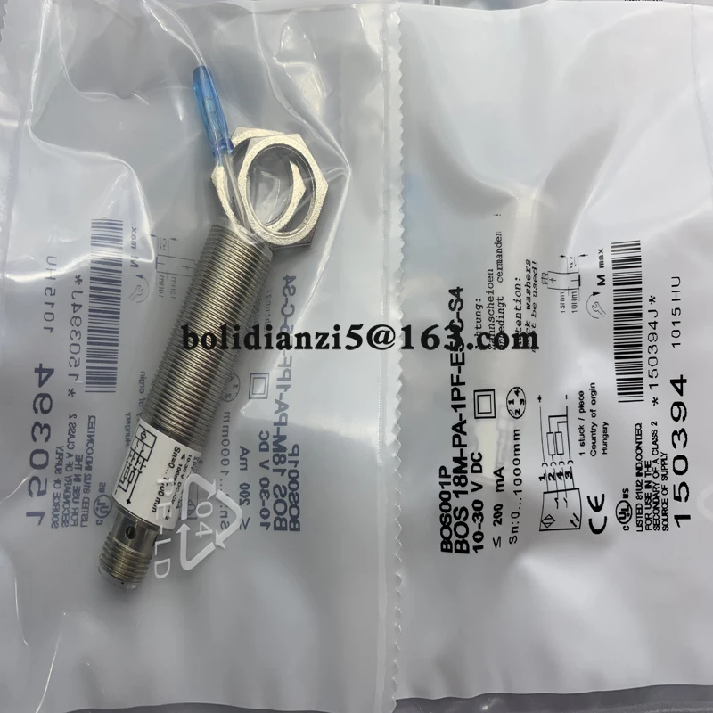 New proximity switch sensor  BOS 18M-PA-1PA-E5-C-S4    BOS 18M-PA-1PF-E5-C-S4    BOS00RY BLE 18M-PS-1P-E5-C-S4   In stock