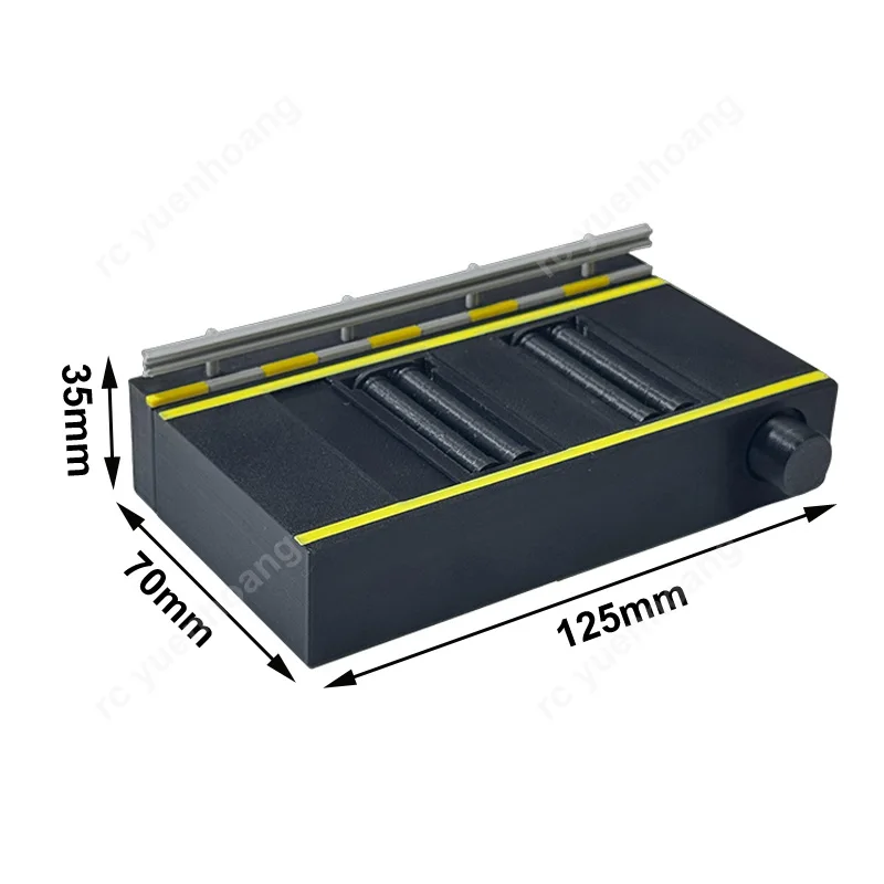 1PCS Dynamometer Modell 38mm-51mm Einstellbare Radstand Straße Szene Desktop Display-ständer für 1/64 Skala fahrzeug Dynamische Ausstellung