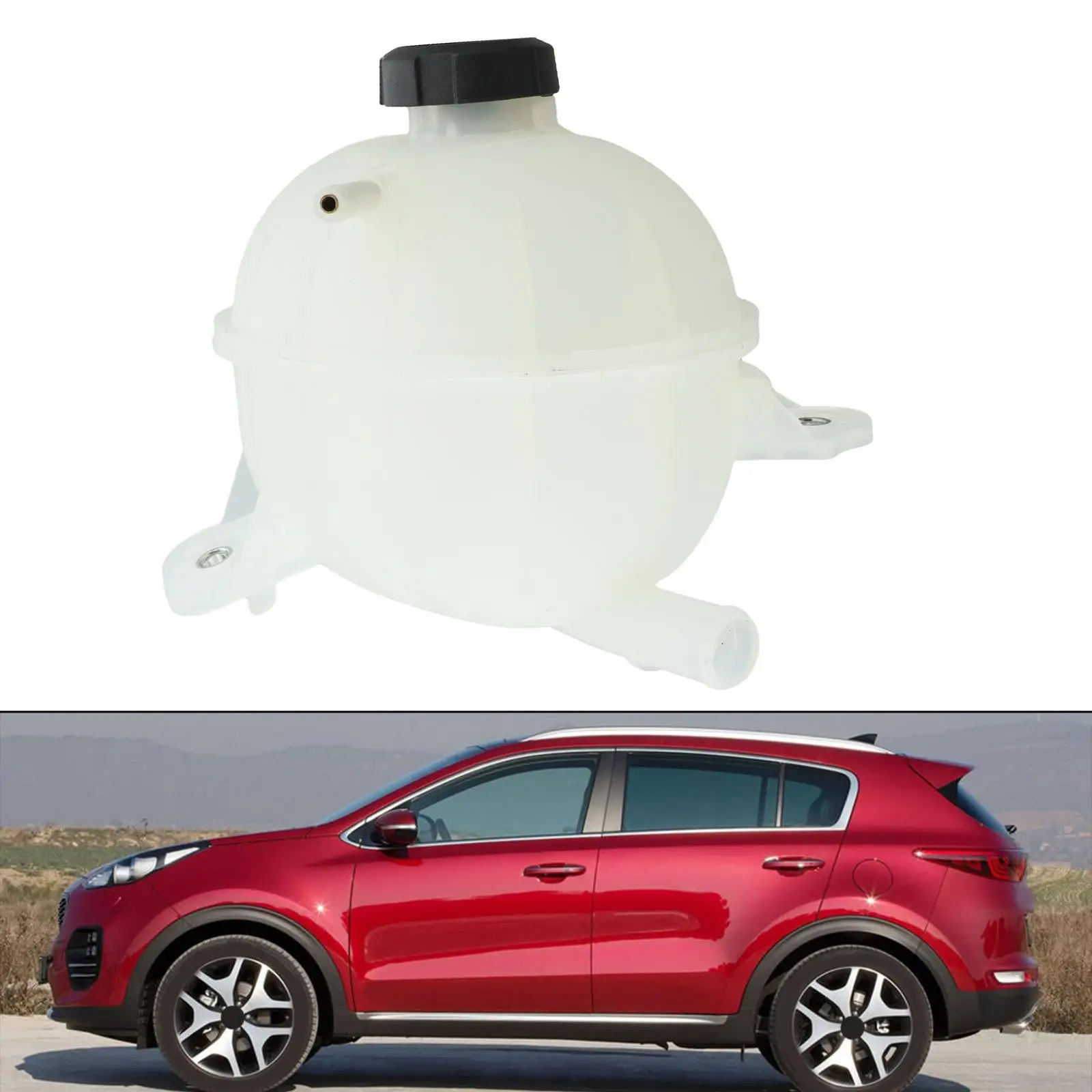 

Переливная бутылка охлаждающей жидкости автомобиля. Высокая надежность. Высокая надежность. Идеально подходит для автомобильного пластикового материала.