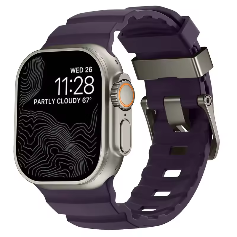 Trail Silicone Band for Apple Watch Ultra 3 2 49mm Strap 46mm 45mm 44mm Sport Bracelet for iWatch Series 11 10 Ultra 9 8 7 6 SE3 - Image 31