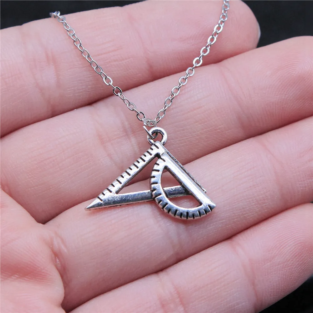 Tools Hardware Instrument Worker Hobby Pendant Necklace Fashion Jewelry Gift