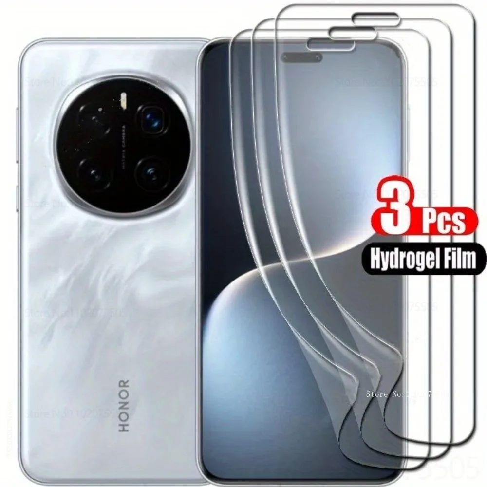 3 uds HD TPU película de hidrogel para Honor Magic 7 Lite 7RSR 6 Pro Magic 6 Ultimate película protectora de teléfono Magic 5 Pro 5 Lite 4 Lite 6RSR