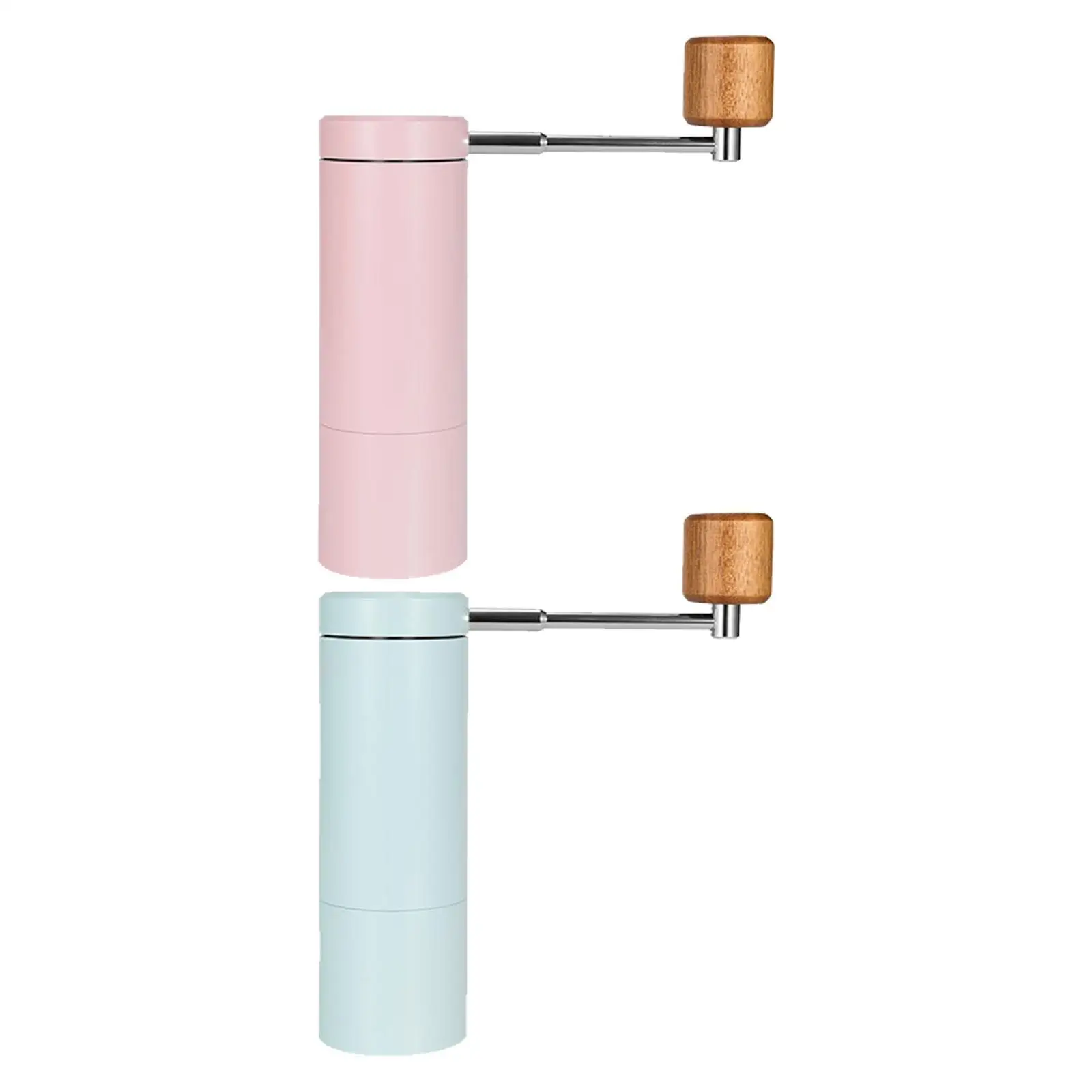 مطحنة القهوة اليدوية، مطحنة حبوب القهوة، محمولة، لدغ من الفولاذ المقاوم للصدأ، مطحنة كرنك يدوية، مطحنة يدوية للسفر إلى المنزل