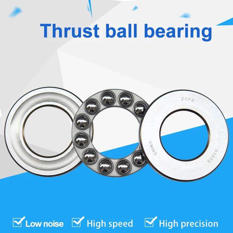 Thrust ball plane end face thrust type inner diameter 10 12 15 17 20 25 30mm small pressure bearing rotary table