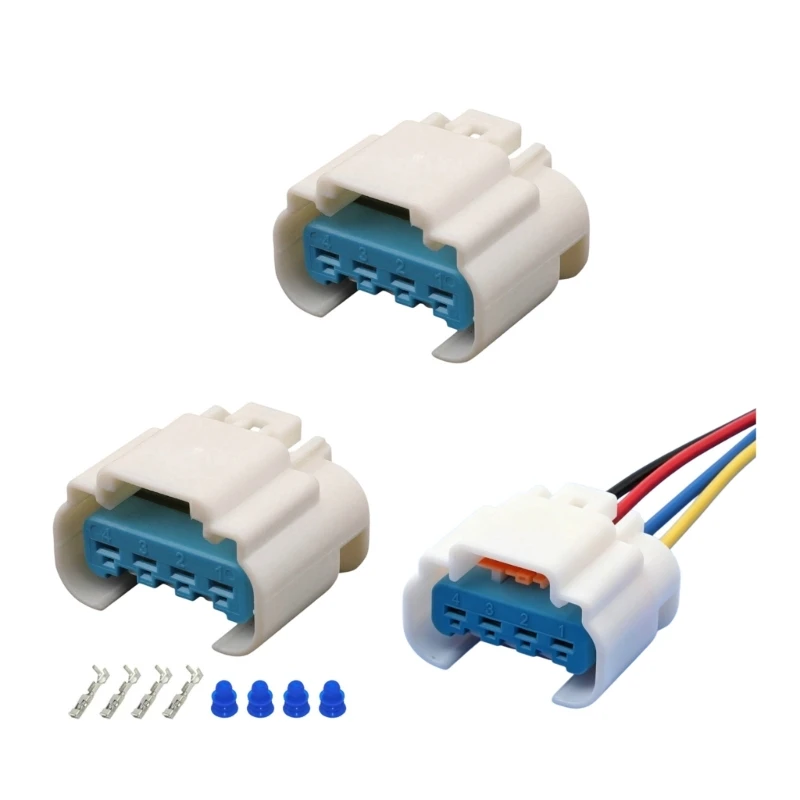 M76E Electronic Pump Wiring Plugs ABS Shell for Automotive and Motorcycle Repair, Replacement Service Part Use 13527865