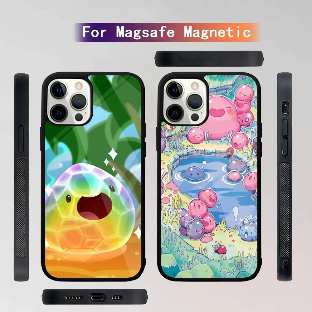 

Game S-Slime Rancher Phone Case For iPhone 16,15,14,13,12,11,Plus,Pro,Max Mini Magsafe Magnetic Wireless Charging