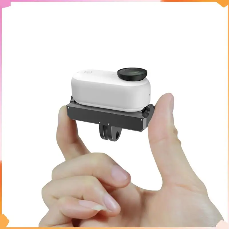 

Aluminium Quick Release Mount For Insta360 Go3 With Type C Interface, Magnetic Action Camera Spare Parts For POV/VLOG