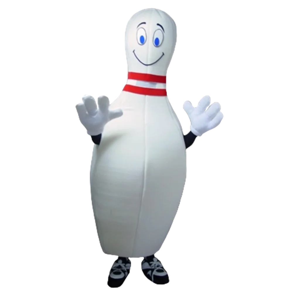 Kit de déguisement de carnaval sur le thème de la mascotte, épingle de bowling blanche, Gelcustom, Gelanime, déguisement, GelN30775