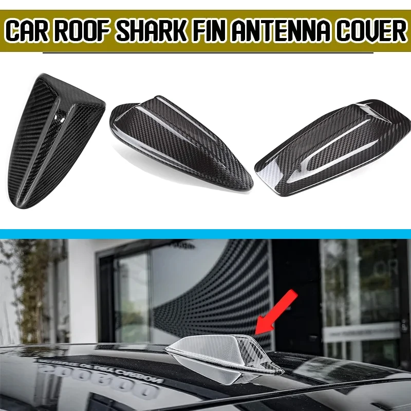 

Real Dry Carbon Fiber Shark Fin Antenna Cover Trim For BMW G20 G26 G87 M2 G80 M3 G82 M4 G05 X5 G06 X6 2023-IN Sticky Add On Part