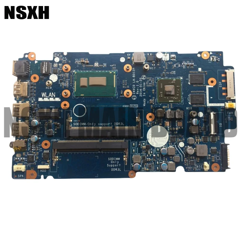 

For 5557 5457 Laptop Motherboard LA-D051P I7-6500U CPU 4G CN-02XPMY 2XPMY DDR3 Mainboard Tested