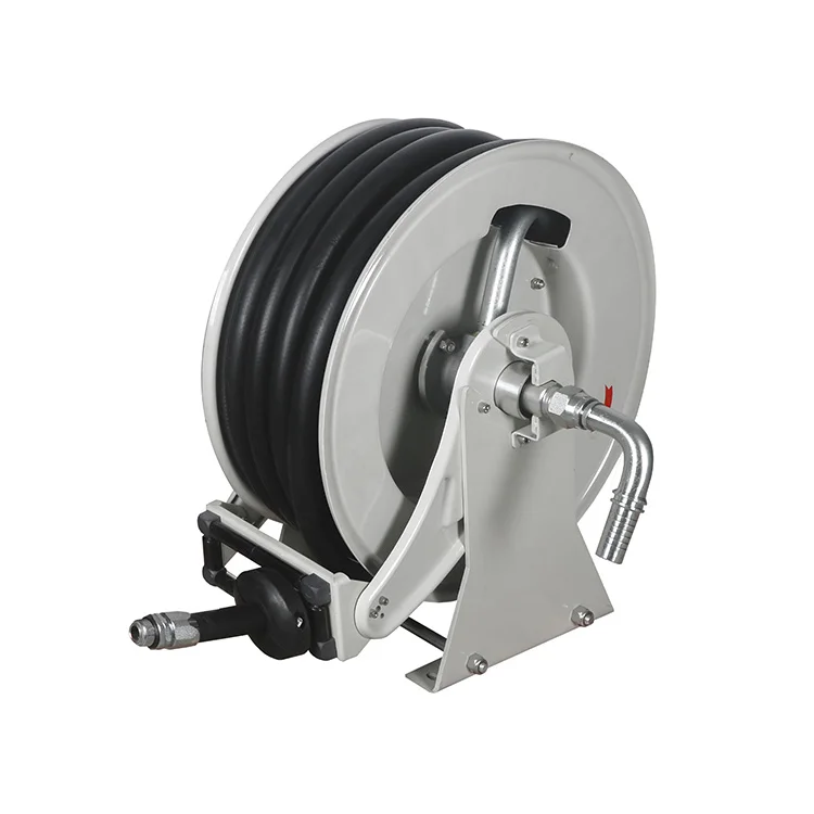 

3/4" 50FT Rapid Metal Automatic Retractable Winding Fuel Gasoline Petrol Oil diese Hose Reel