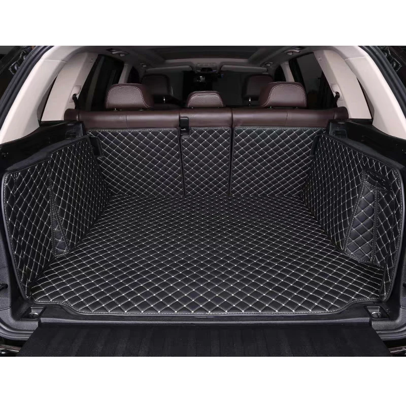 Full Cover Car Trunk Mat For MG9 EV Fiat Freemont Toyota Corolla Toyota Mark X Toyota Prius Toyota Prado Toyota Land Cruiser