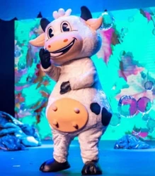재미있는 맞춤형 동물 우유 소 모피 마스코트, 코스튬 우유 소 마스코트, 성인용 코스튬 세트, 2027