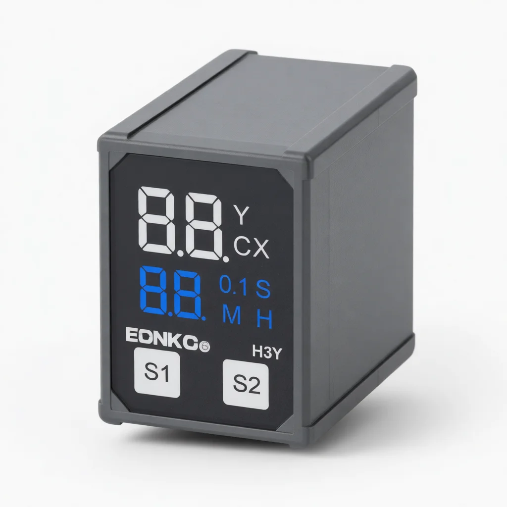 Precision H3Y 2 H3Y 4 Time Delay Relay Digital Timer Industrial Automatic Cycle Control Module DC 12V 24V AC 220V 380V Power