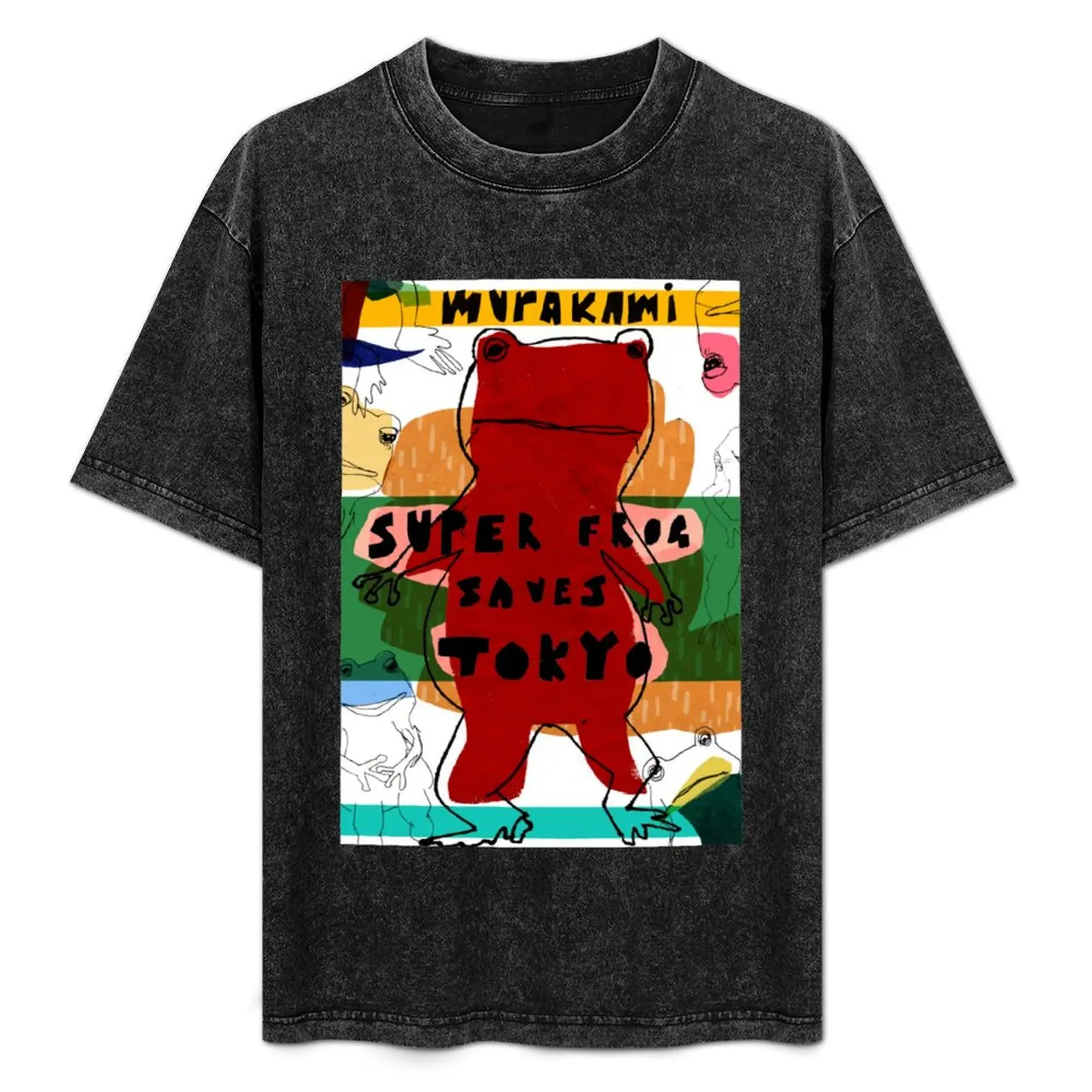 

Super Frog Saves Tokyo T-Shirt Daily Wear Print T-Shirt