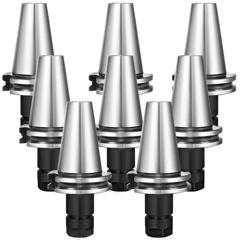

8 Piece CAT40 ER16 Collet Chuck Set 70mm for cnc Machine Milling Lathe