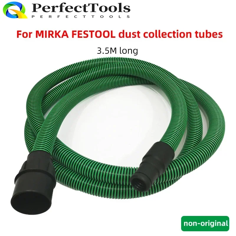 

3.5M Applicable To FESTOOL MIRKA FLEX Dust Absorption Pipe Electric Vacuum Cleaner Dust Collection Bucket Sandpaper Suction Tube