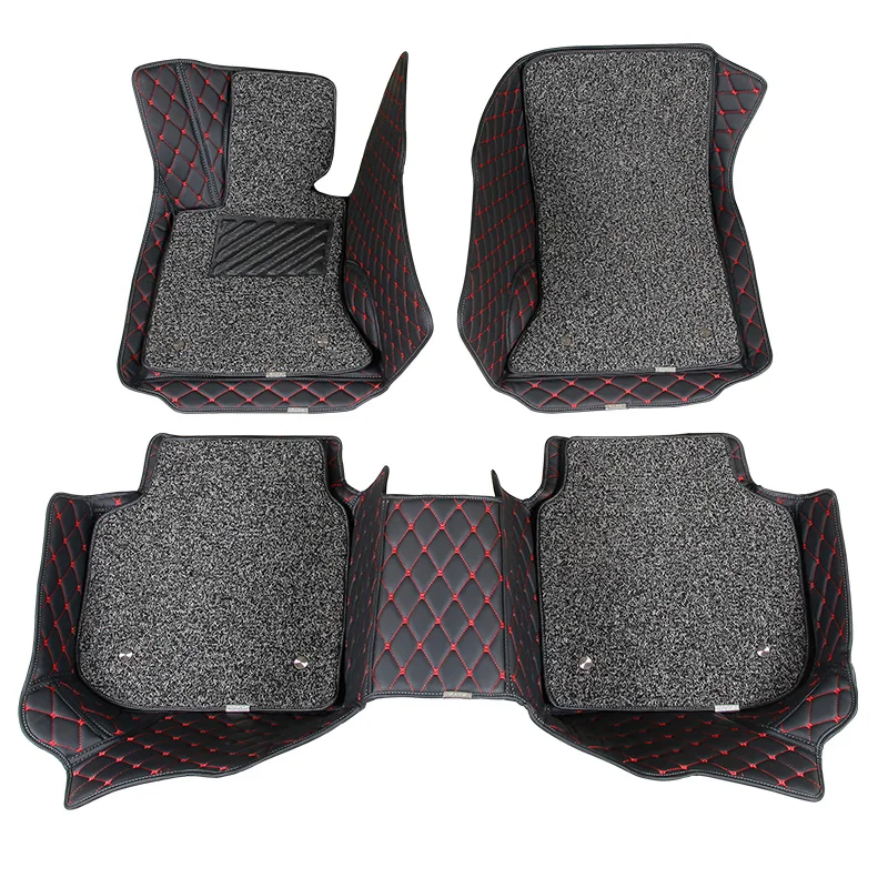 Factory Supply Colorful Full Set Position Decorative Car Floor Mats for Custom All Car Model Car Mats with High Quality