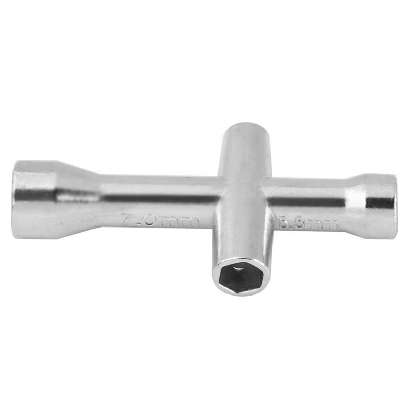 2Pcs 5.5Mm-7Mm Ring Wrench Screw Nut General Accessory Tool M2 / M2.5 / M3 / M4 Model Making/Home/Outdoor Etc.