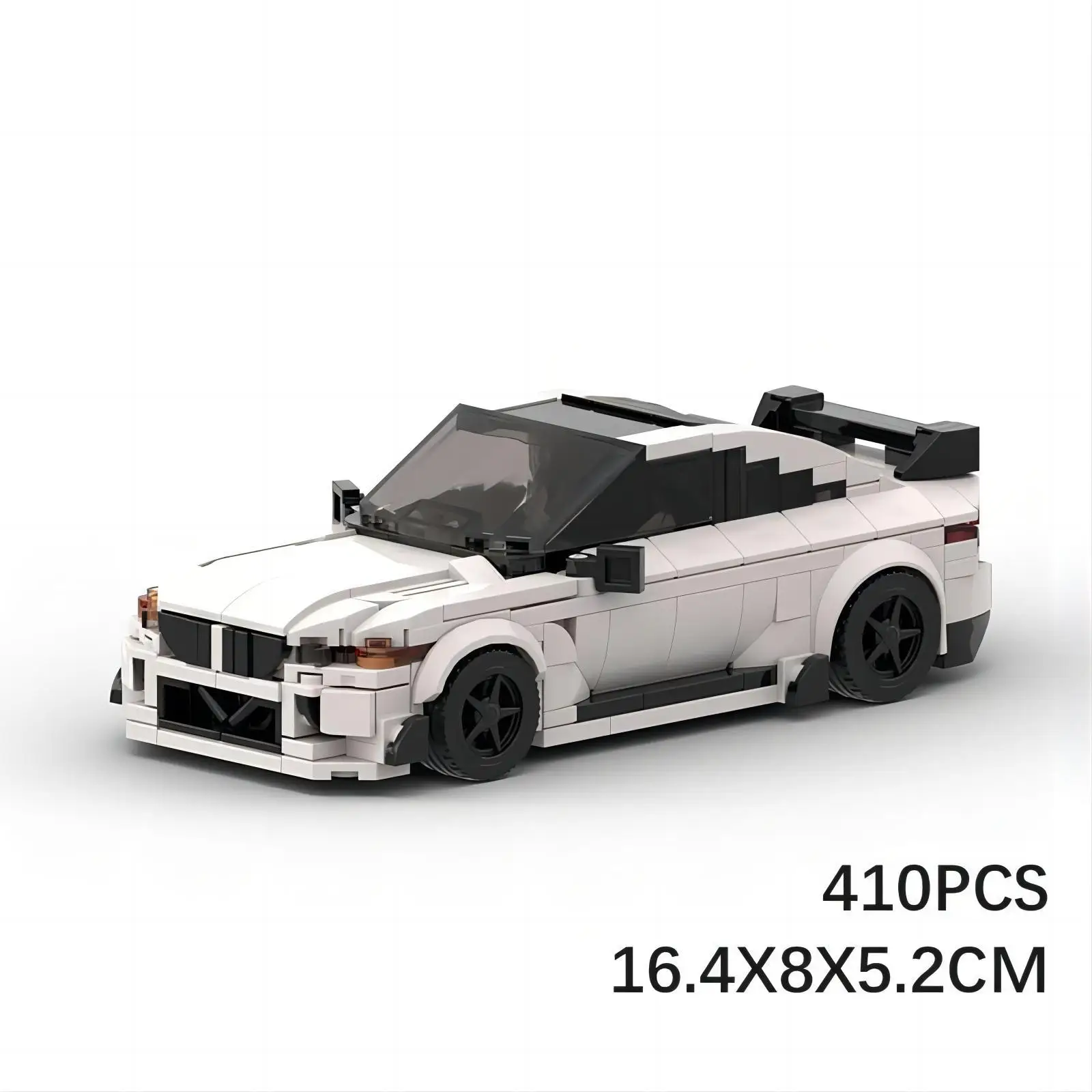 Speed Series M2 Racewagen met twee auto's Bouwstenen MOC- 129191   Beroemd merk auto-assemblagemodel puzzel kinderen speelgoed jongen verjaardagscadeau