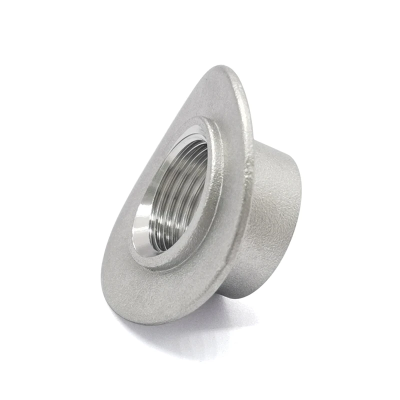 Universal 304 Stainless Steel Saddle Bung Weld Adapter M18x1.5 For Automotive Exhaust Pipe Oxygen Sensor