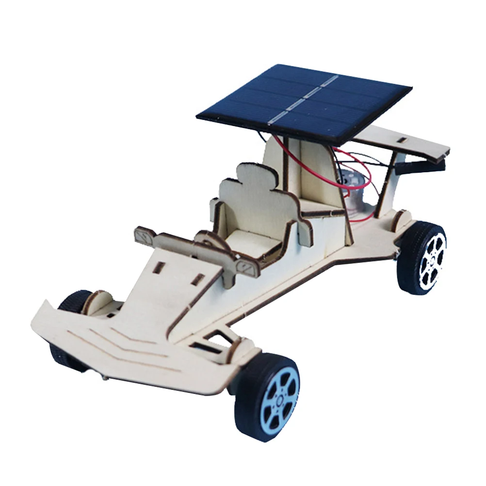 ชุดสร้างรถพลังงานแสงอาทิตย์ 1 ชุด สำหรับเด็ก ชุดงานประดิษฐ์สร้างสรรค์ ฝึกทักษะวิทยาศาสตร์ สนุกสนาน ใช้งานกลางแจ้ง