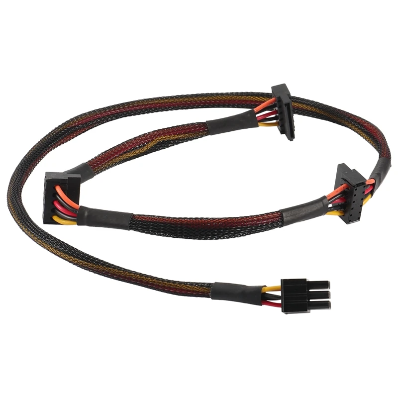 Modułowy przewód PSU 6Pin do 3-portowy kabel zasilający SATA 18AWG 80Cm dla Antec NP TP ECO Series