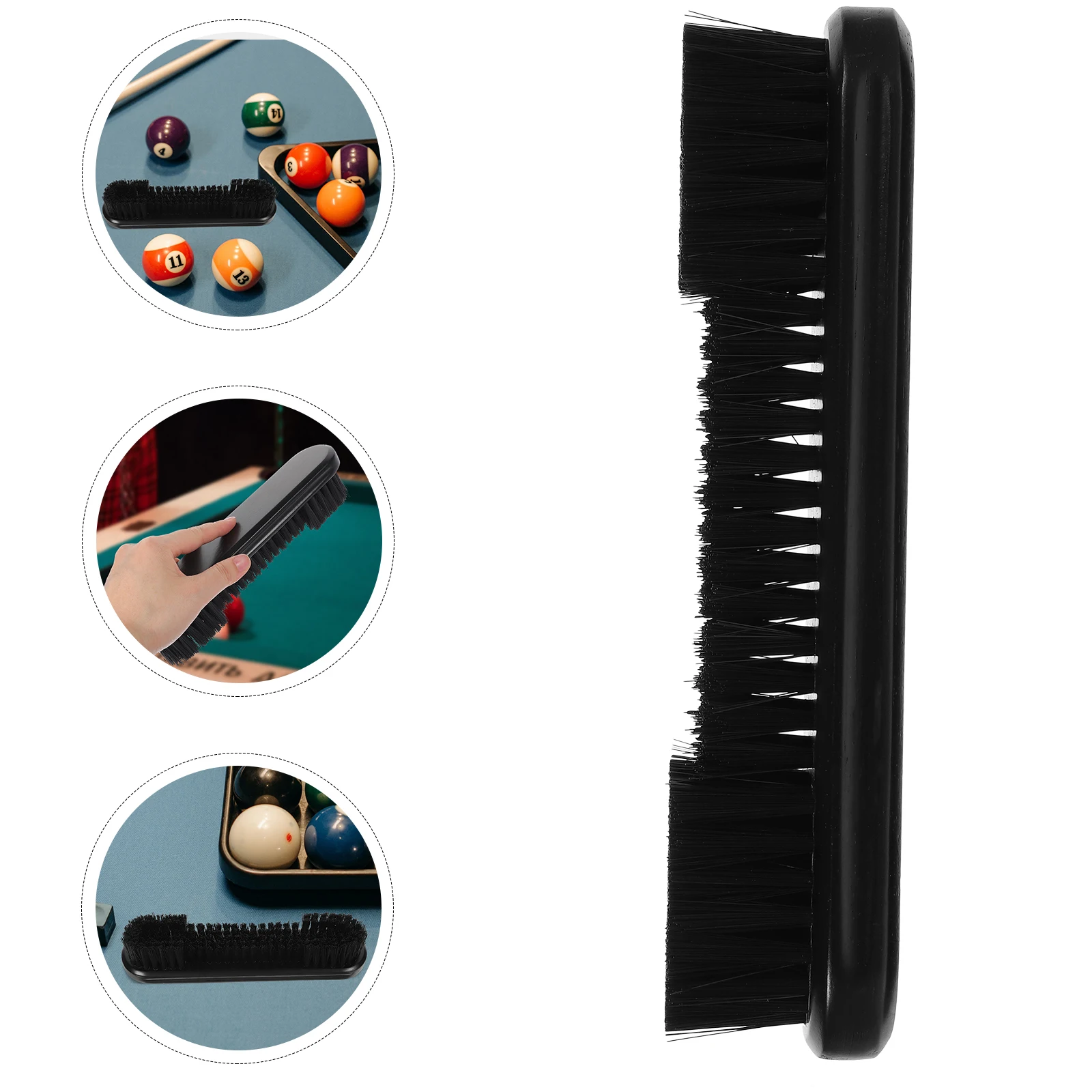 

Pool Table Brush 9 Inch Small Size Red for Felt Cleaning Under Rails Billiard Table Accessories Home Use