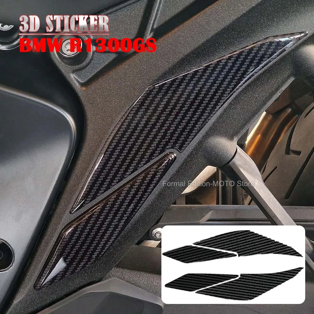 3D Gel Epoxyhars Sticker Waterdicht Motorfiets Frame Bescherming Decoratieve Sticker voor BMW R1300GS 2023 2024