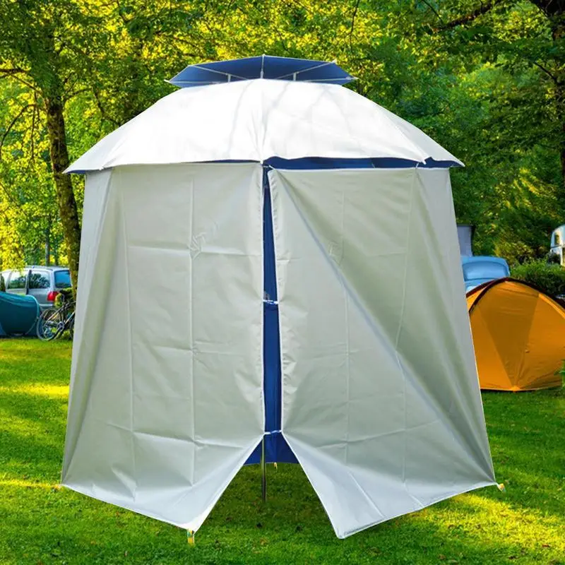 Fishing Umbrella Shading Cloth Anti-UV Rainproof Wall Tent Cloth Beach Shelters Protect Apron Outdoor Fishing Equipment