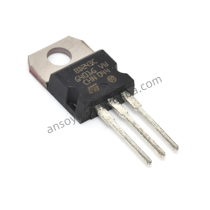 5PCS BD243C TO-220 Bipolar Transistors