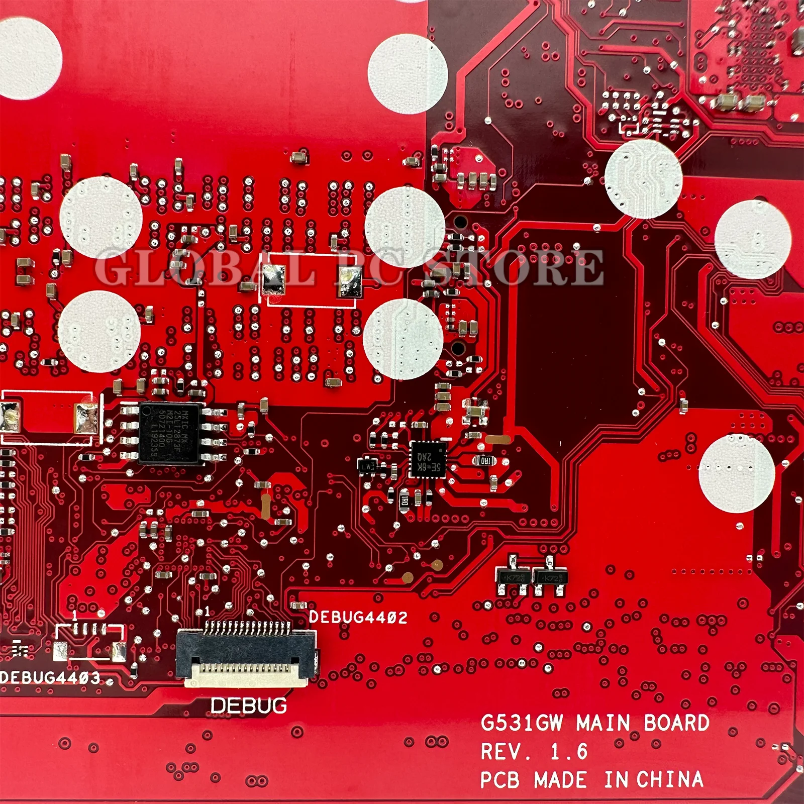 Imagem -06 - Placa-mãe Portátil para Asus S5d S7d G531gw G731gw G531gv G731gv G531gu G731gu G531gd G731g G531g i5 i7 9th Gen V6g V8g