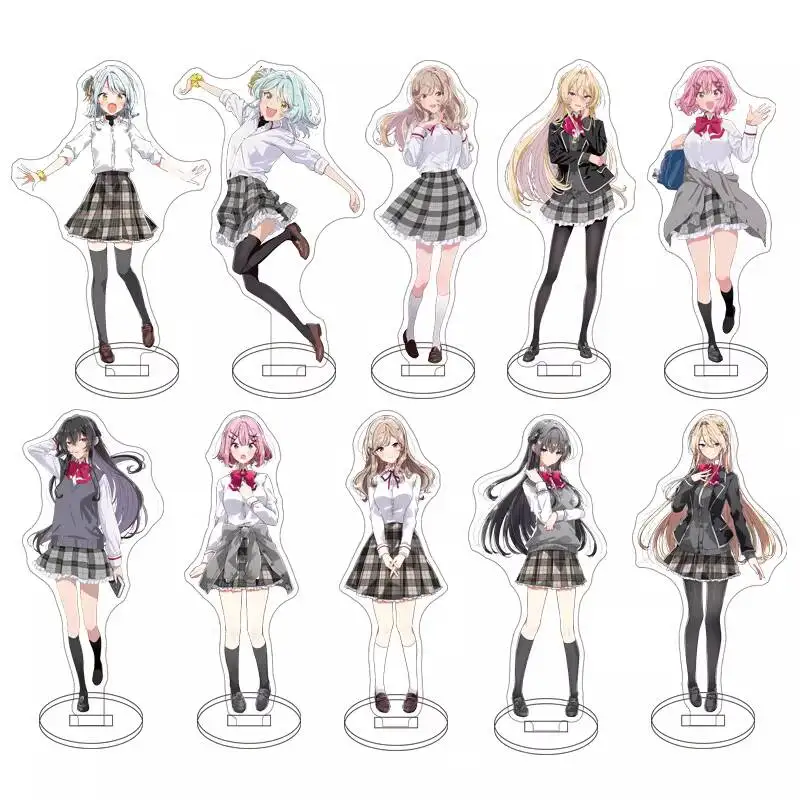 

There's No Freaking Way I'll be Your Lover! Unless Anime Ouduka Mai ‌Acrylic Stand Amaori Renako Figure Display Model Desk Decor