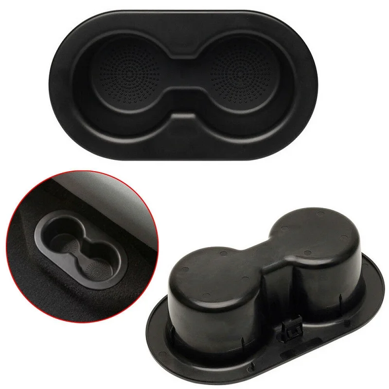 Car Cup Holder Rear Seat Dual Drink Cup Holder 5HD65DX9AC Car Accessories Supplies Goods for Dodge Ram 1500 2500 3500 02-16