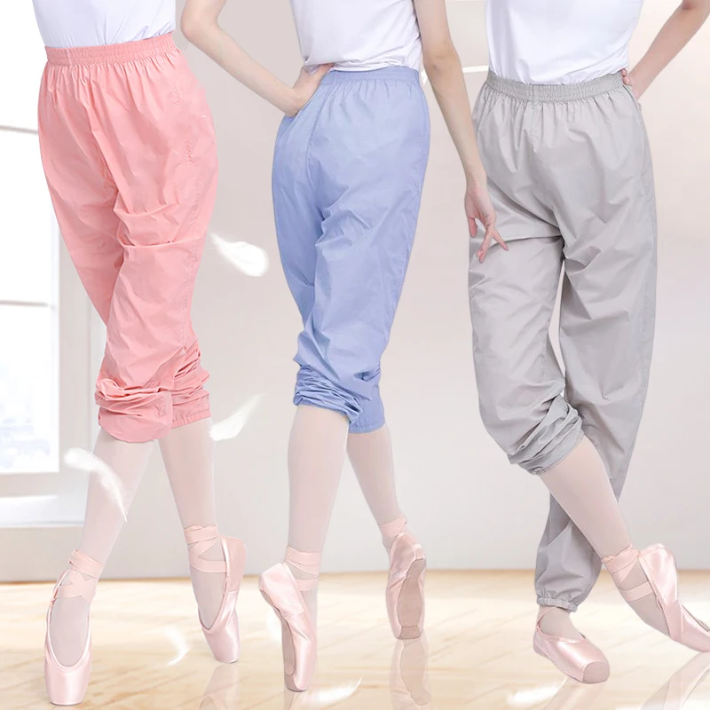 Women Ballet Dance Pants Baggy Sport Sweat Pants Adult Cycling Jogging Trousers Adults Soft Ballet Joggings Tracksuit Pants