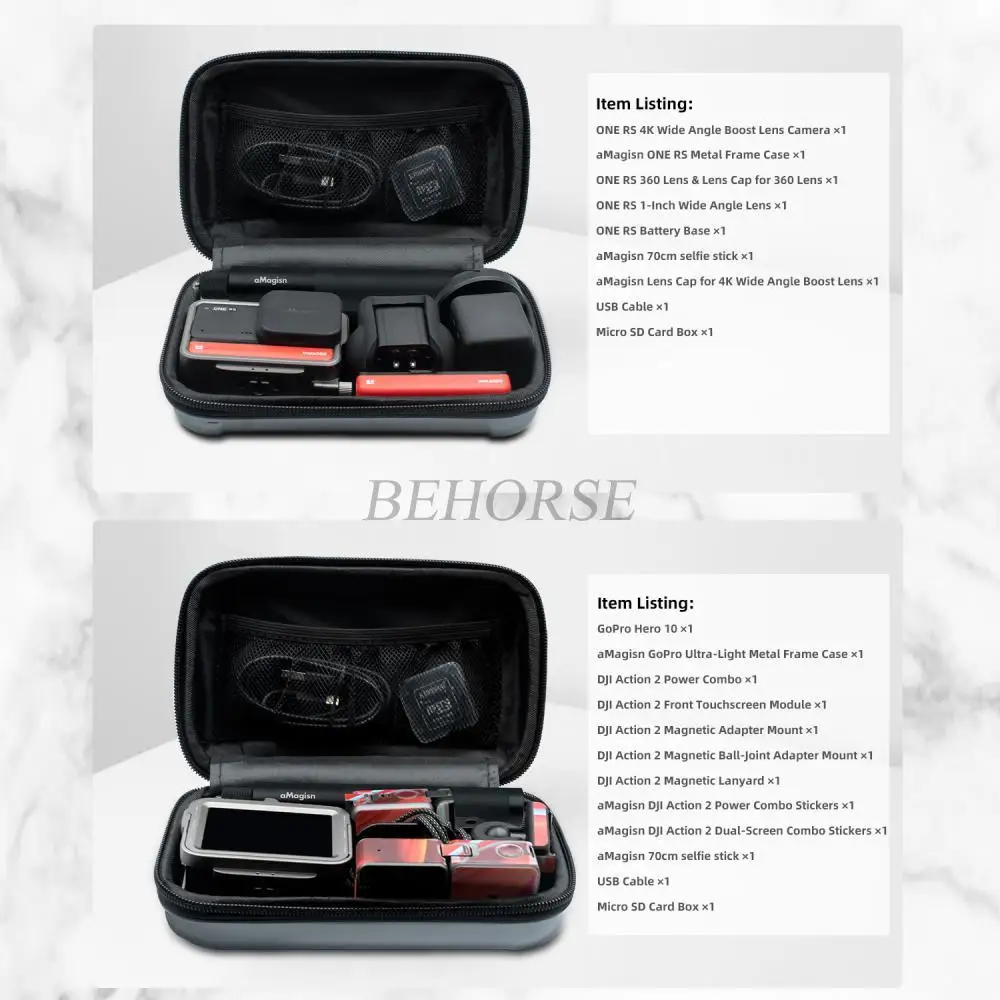 Bolsa de almacenamiento pequeña para Insta360 Ace Pro/Insta360 Ace PC, funda protectora de carcasa dura, Maleta, accesorios de cámara deportiva