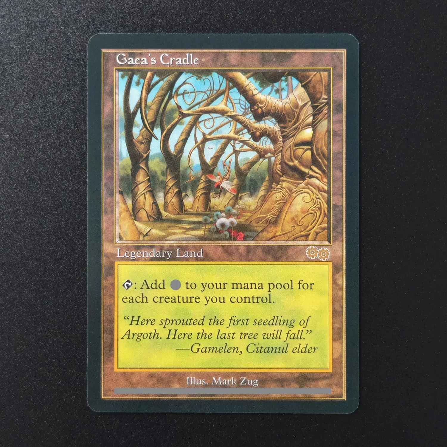 TMP UGS STH USG ULG LEG TA TCG Proxy Magical Card Gaea's Cradle Grim Monolith Serra's Sanctum Tolarian Academy Moat Thunder - view 2