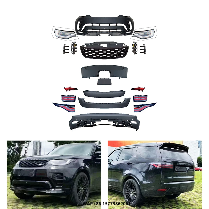

Car Modification 2020 Front Bumper and Rear Bumper Body Kit Suitable for Land Rover Discovery 5
