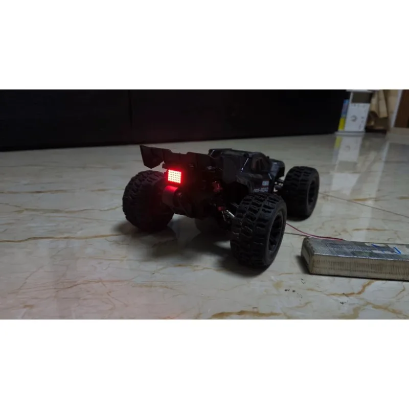 For MJX 14210 1/14 RC Desert Bigfoot Truck Dot Matrix Taillight, 5-7.4V LED Light Module,  Upgrade Accessory for Off-Road Buggy