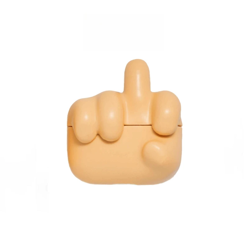 

Middle finger, suitable for AirPods soft case, Apple earphone protective case, hand shape earphone case