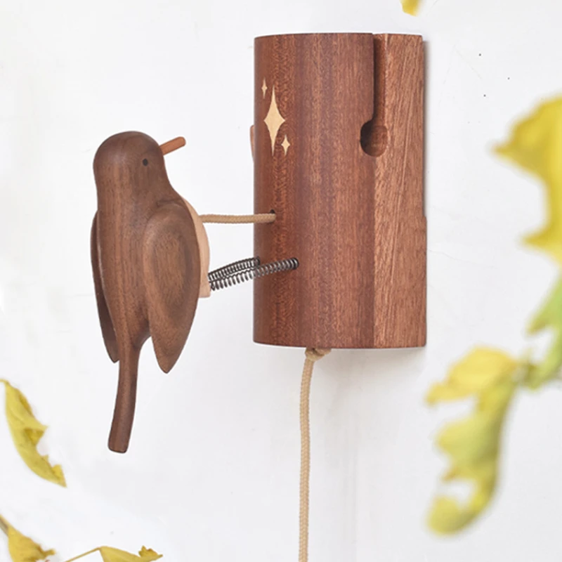 

Magpie Doorbell Knocking Decoration Pendant Homestay Entry Reminder Creative Decorative Toys Housewarming Gifts