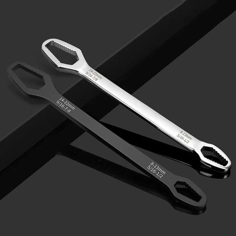 Universal Torx Wrench Adjustable Torque Wrench 8-22mm Ratchet Spanner for Bicycle Motorcycle Car RepairTools Mechanical Tool