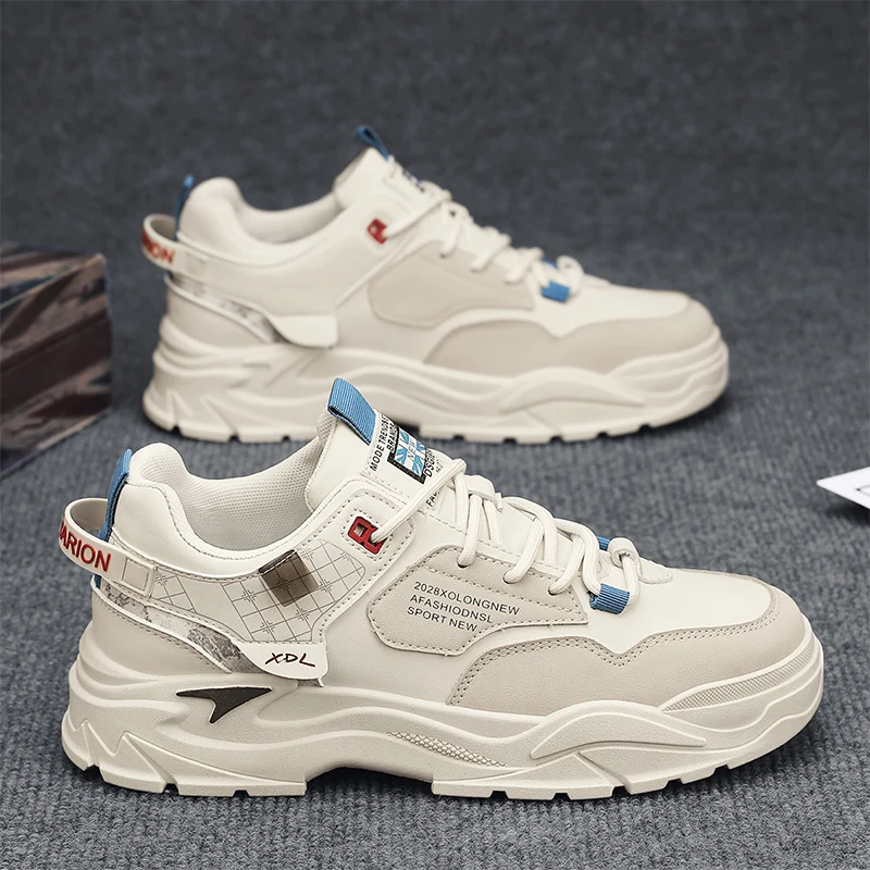 

Men's casual shoes trend summer new fashion comfortable thick sole height increasing soft sole comfortable casual sports shoes